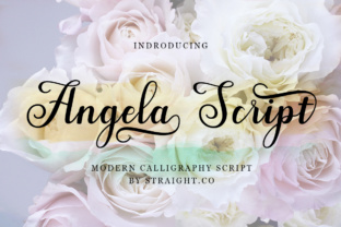 Angela Script: A Sweet Calligraphy Style for Elegant Designs