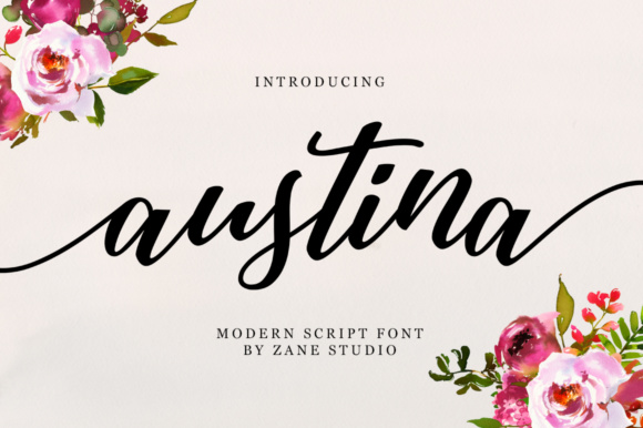 Austina Script: A Modern Font for Creative Projects