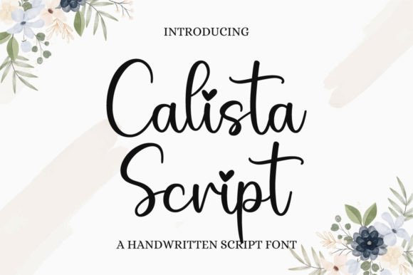 Calista Script