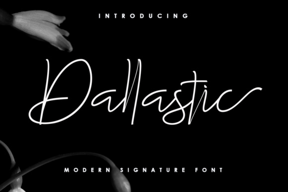 Dallastic Script Adds Vintage Elegance to Modern Designs