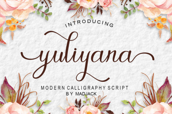 Discover the Beauty of Yuliyana Script: A Modern Calligraphy Marvel