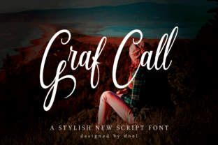 Graf Call Script: A Modern and Elegant Font for Creative Projects