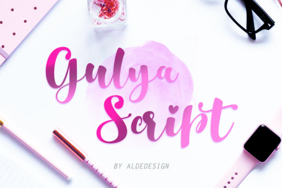 Gulya Script: A Feminine Font with a Strong Presence