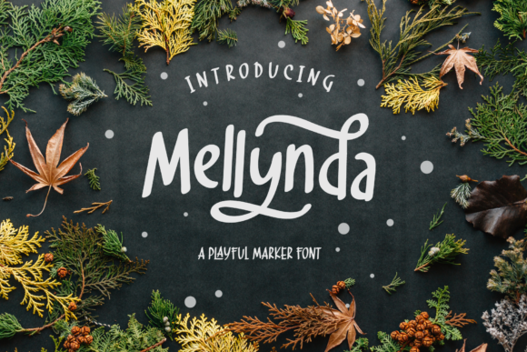 Mellynda Script: A Playful Font with Elegant Charm