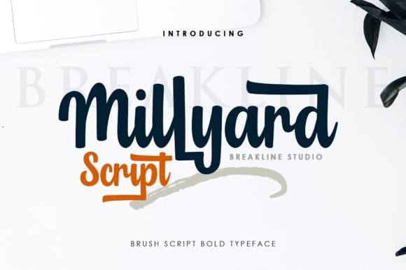 Millyard Script: Elevating Design with Bold Typographic Harmony