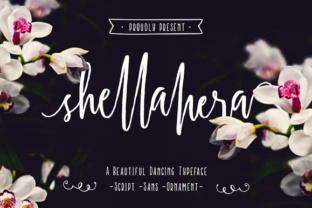 Shellahera Script: A Handwritten Font with a Unique Baseline and Artistic Flair