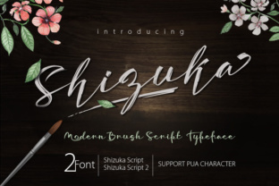 Shizuka Script: A Timeless Brush Script Font for Modern Design