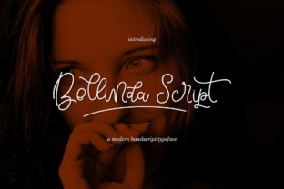The Bellinda Script: A Simple Handwritten Font for Personalized Designs