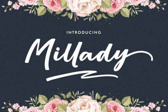 The Timeless Appeal of Millady Script: A Handwritten Typeface for the Modern Designer