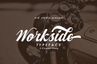 Workside Script: A Modern Vintage Font for Creative Projects